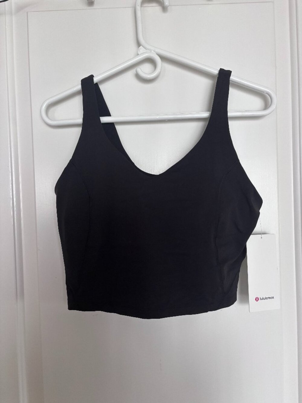 NWT Lululemon Women's Size 10 Black Align C/D Cup